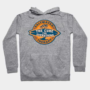 Saltwater Therapy The Cure For Everything Hoodie